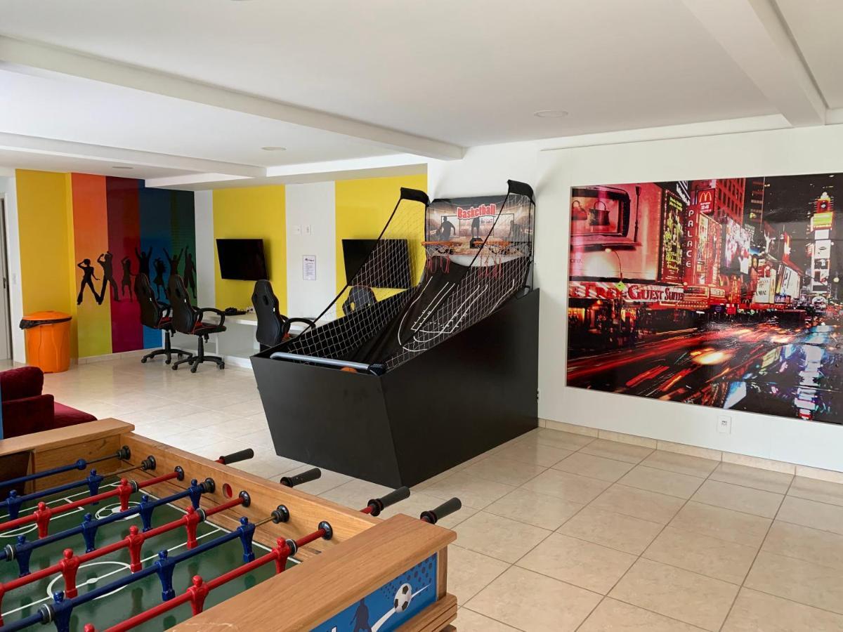 Condominio Club, Vista Para O Mar, Churrasqueira Гуаружа Экстерьер фото